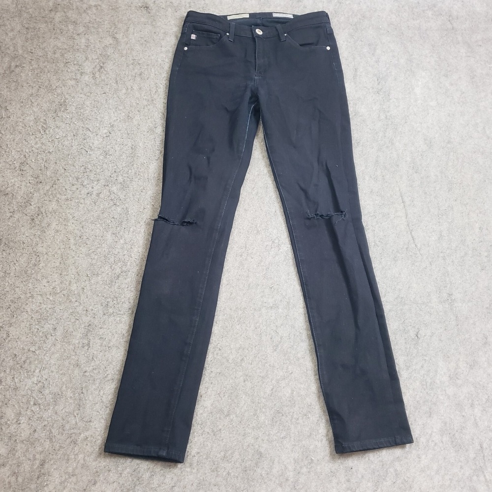Adriano Goldschmied Jeans Womens 26 Blue Skinny Mid Rise Jeggings Pants Ladies